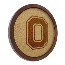 Load image into Gallery viewer, Ohio State Buckeyes: &quot;Faux&quot; Barrel Framed Cork Board - The Fan-Brand