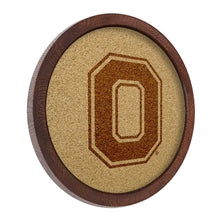 Load image into Gallery viewer, Ohio State Buckeyes: &quot;Faux&quot; Barrel Framed Cork Board - The Fan-Brand