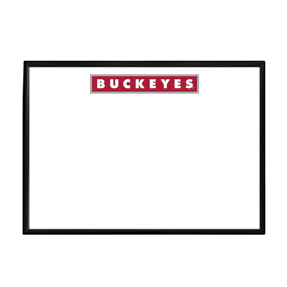 Ohio State Buckeyes: Framed Dry Erase Wall Sign - The Fan-Brand