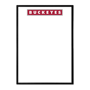 Ohio State Buckeyes: Framed Dry Erase Wall Sign - The Fan-Brand