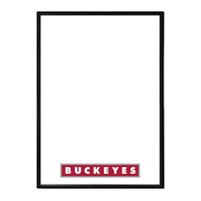 Load image into Gallery viewer, Ohio State Buckeyes: Framed Dry Erase Wall Sign - The Fan-Brand