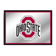 Load image into Gallery viewer, Ohio State Buckeyes: Framed Mirrored Wall Sign - The Fan-Brand