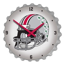 Load image into Gallery viewer, Ohio State Buckeyes: Helmet - Bottle Cap Wall Clock - The Fan-Brand