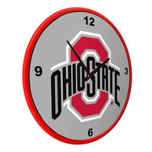 Ohio State Buckeyes: Modern Disc Wall Clock - The Fan-Brand