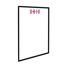 Load image into Gallery viewer, Ohio State Buckeyes: O-H-I-O - Framed Dry Erase Wall Sign - The Fan-Brand