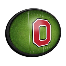 Load image into Gallery viewer, Ohio State Buckeyes: On the 50 - Oval Slimline Lighted Wall Sign - The Fan-Brand