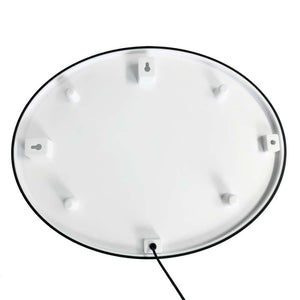 Ohio State Buckeyes: On the 50 - Oval Slimline Lighted Wall Sign - The Fan-Brand