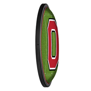 Ohio State Buckeyes: On the 50 - Slimline Lighted Wall Sign - The Fan-Brand