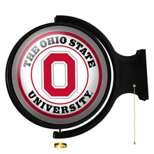 Load image into Gallery viewer, Ohio State Buckeyes: Original Round Rotating Lighted Wall Sign - The Fan-Brand