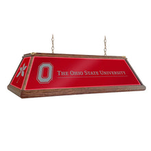 Load image into Gallery viewer, Ohio State Buckeyes: Premium Wood Pool Table Light - The Fan-Brand