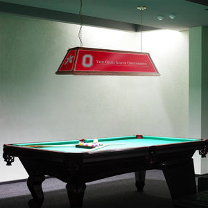 Ohio State Buckeyes: Premium Wood Pool Table Light - The Fan-Brand