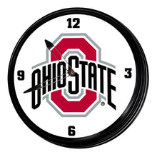 Load image into Gallery viewer, Ohio State Buckeyes: Retro Lighted Wall Clock - The Fan-Brand