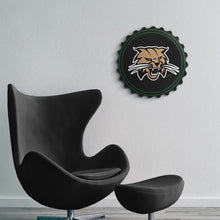 Load image into Gallery viewer, Ohio University Bobcats: Bobcat - Bottle Cap Wall Sign - The Fan-Brand