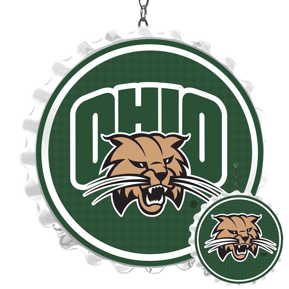 Ohio University Bobcats: Bottle Cap Dangler - The Fan-Brand