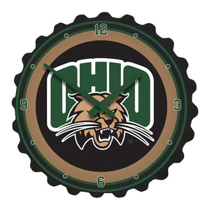 Ohio University Bobcats: Bottle Cap Wall Clock - The Fan-Brand