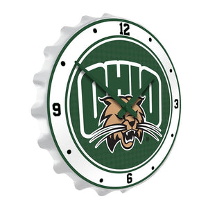 Ohio University Bobcats: Bottle Cap Wall Clock - The Fan-Brand