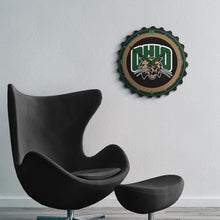 Load image into Gallery viewer, Ohio University Bobcats: Bottle Cap Wall Clock - The Fan-Brand