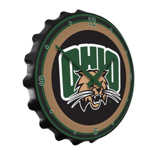 Load image into Gallery viewer, Ohio University Bobcats: Bottle Cap Wall Clock - The Fan-Brand