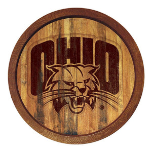 Ohio University Bobcats: Branded "Faux" Barrel Top Sign - The Fan-Brand