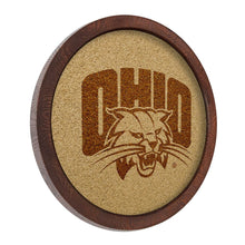Load image into Gallery viewer, Ohio University Bobcats: &quot;Faux&quot; Barrel Framed Cork Board - The Fan-Brand