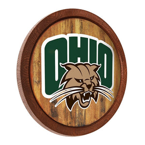 Ohio University Bobcats: "Faux" Barrel Top Sign - The Fan-Brand