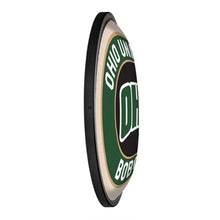 Load image into Gallery viewer, Ohio University Bobcats: OHIO - Round Slimline Lighted Wall Sign - The Fan-Brand