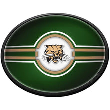 Load image into Gallery viewer, Ohio University Bobcats: Oval Slimline Lighted Wall Sign - The Fan-Brand
