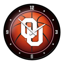 Load image into Gallery viewer, Oklahoma Sooners: Basketball - Modern Disc Wall Clock - The Fan-Brand