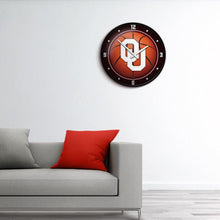 Load image into Gallery viewer, Oklahoma Sooners: Basketball - Modern Disc Wall Clock - The Fan-Brand
