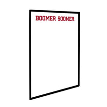 Load image into Gallery viewer, Oklahoma Sooners: Boomer Sooner - Framed Dry Erase Wall Sign - The Fan-Brand