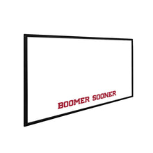 Load image into Gallery viewer, Oklahoma Sooners: Boomer Sooner - Framed Dry Erase Wall Sign - The Fan-Brand