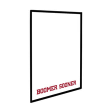 Load image into Gallery viewer, Oklahoma Sooners: Boomer Sooner - Framed Dry Erase Wall Sign - The Fan-Brand