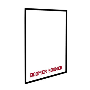 Oklahoma Sooners: Boomer Sooner - Framed Dry Erase Wall Sign - The Fan-Brand