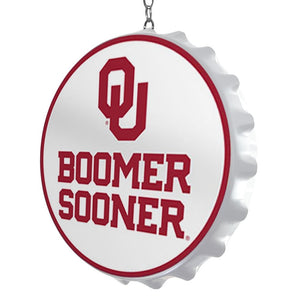 Oklahoma Sooners: Bottle Cap Dangler - The Fan-Brand