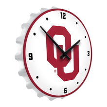 Load image into Gallery viewer, Oklahoma Sooners: Bottle Cap Lighted Wall Clock - The Fan-Brand
