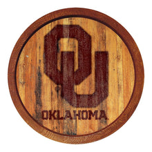 Load image into Gallery viewer, Oklahoma Sooners: Branded &quot;Faux&quot; Barrel Top Sign - The Fan-Brand