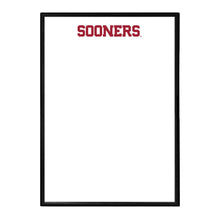 Load image into Gallery viewer, Oklahoma Sooners: Framed Dry Erase Wall Sign - The Fan-Brand