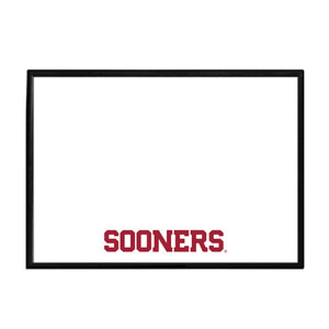 Oklahoma Sooners: Framed Dry Erase Wall Sign - The Fan-Brand