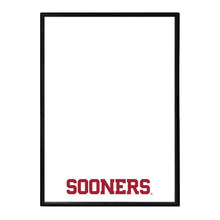 Load image into Gallery viewer, Oklahoma Sooners: Framed Dry Erase Wall Sign - The Fan-Brand