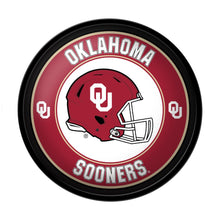 Load image into Gallery viewer, Oklahoma Sooners: Helmet - Modern Disc Wall Sign - The Fan-Brand