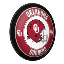 Load image into Gallery viewer, Oklahoma Sooners: Helmet - Modern Disc Wall Sign - The Fan-Brand