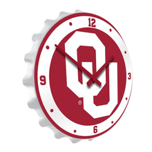 Load image into Gallery viewer, Oklahoma Sooners: OU - Bottle Cap Wall Clock - The Fan-Brand