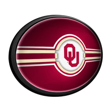 Load image into Gallery viewer, Oklahoma Sooners: Oval Slimline Lighted Wall Sign - The Fan-Brand