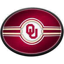 Load image into Gallery viewer, Oklahoma Sooners: Oval Slimline Lighted Wall Sign - The Fan-Brand