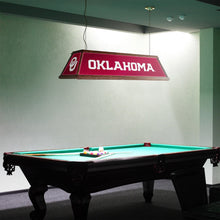 Load image into Gallery viewer, Oklahoma Sooners: Premium Wood Pool Table Light - The Fan-Brand