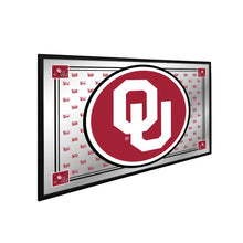 Load image into Gallery viewer, Oklahoma Sooners: Team Spirit - Framed Mirrored Wall Sign - The Fan-Brand