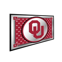 Load image into Gallery viewer, Oklahoma Sooners: Team Spirit - Framed Mirrored Wall Sign - The Fan-Brand