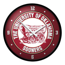 Load image into Gallery viewer, Oklahoma Sooners: Wagon - Modern Disc Wall Clock - The Fan-Brand