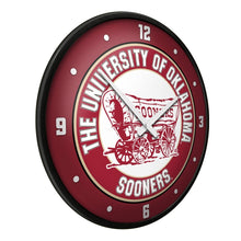 Load image into Gallery viewer, Oklahoma Sooners: Wagon - Modern Disc Wall Clock - The Fan-Brand