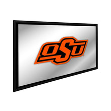 Load image into Gallery viewer, Oklahoma State Cowboys: Framed Mirrored Wall Sign - The Fan-Brand